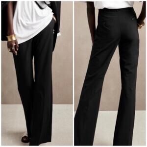 Banana Republic Logan Trouser Pant Black 16 267922